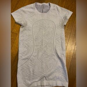 Purple Lululemon Short Sleeve Athletic Top